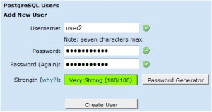 LunarPages主机cPanel设置Postgres数据库教程